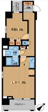 プライムアーバン日本橋横山町の物件間取画像